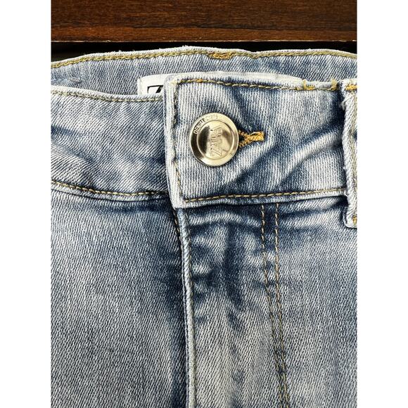 ZARA Jeans Boot Cut Leg Light Wash Women's Size 2 - Picture 6 of 8